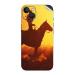 GADGETSWRAP Printed Vinyl Skin Sticker for iPhone 15- girl on horse