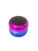 CLUBCLASSY KDM Mini Metal Bluetooth Wireless Speaker (Metallic Pink with Blue)
