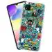 Fashionury Silicone Designer Case for Redmi 10A Back Cover for Redmi 10A Printed Back Cover for Redmi 10A D1008