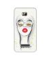 Casotec Girl Design Printed Silicon Soft TPU Back Case Cover for Micromax Canvas Spark 3 Q385