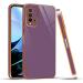 Mr. Case Redmi 9 Power Purple Silicone 6D Gold Plated Frame Back Cover