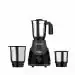 Crompton DS 500, 500 Watt Mixer Grinder with 3 Stainless Steel Jars (Black & Grey)