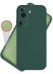 HUPSHY Back Cover for OPPO Reno 11 Pro 5G (Green, Flexible, Silicon, Pack of: 1)