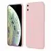 LIRAMARK Silicone Soft Back Cover Case for Apple iPhone X / Xs (Silicone Pink)