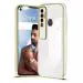 SROCK Tecno Spark 7 Pro Back Case Cover |Electroplated Chrome |6D Gold Plated Frame | Slim Shockproof | Soft TPU Back Case Cover for Tecno Spark 7 Pro -White