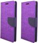 BINTAGE Flip Cover for OPPO Neo 5 (Purple, Pack of: 1)