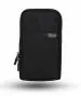 Saco Black Unisex Multipurpose Holster Travel Bag Vertical Pouch with Belt Loop and Shoulder Rope