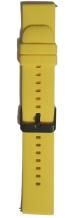 JOBINKA 20mm Samsung,Noise ColorFit Brio,Gear S2 Classic/Samsung Active/Active 2,Amazfit Bip Lite / Amazfit Gts (Yellow) Smart Watch Strap (Yellow)