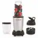 NUTRIPRO Bullet 2 Jar Juicer Mixer Grinder (500 Watts, Silver)