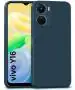 Aviaaz Vivo Y16 Blue Silicon Back Cover