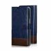 ClickCase Zorro Dual Shade Series For Realme X3 Pro Blue and Brown Faux Leather Mobile Wallet Flip Cover