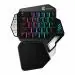 GameSir Z1 Cherry One-Handed Gaming Keyboard (RGB), Wireless Mechanical Mini Gaming Keyboard, Mobile Gaming Keyboard for PUBG, Compatible with Xbox One/PS4/PS4 Slim/PS4 Pro/Nintendo Switch/PC