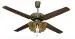 HANS LIGHTINGS CEILING FAN WITH LED LIGHT 1200 mm SILENT OPERATION 4 BLADE CEILING FAN  (BROWN)