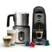 Coffeeza Finero Next 1400W Coffee Makers & Grinders Espresso Machine & Milk Frother, 20 Cups, Black