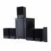 Impex BRIO 50 Watts 5.1 Channel Multimedia Speaker System with USB/SD/MMC Card/Bluetooth/FM Radio & Remote Function (Black)