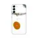 GADGETSWRAP Printed Vinyl Skin Sticker for Samsung Galaxy S22 Plus - orange slice in water
