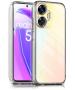 COVERBLACK Rubber Back Cover for Realme RMX3710 / Narzo N55 - Transparent
