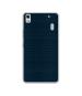Casotec Blue Line Design Printed Silicon Soft TPU Back Case Cover for Lenovo K3 Note / A7000