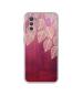 Casotec Leaf Pattern Design Printed Silicon Soft TPU Back Case Cover Motorola Moto G42 4G