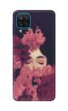 Tweakymod Printed Shy Girl Back Cover For Samsung A12