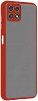 Ragro Red Hard Back Care Cover For Samsung Galaxy A22 5G