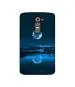 Casotec Moon At Night Design 3D Printed Hard Back Case Cover for LG G2