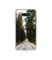 Casotec Road Photo DesignPrinted Silicon Soft TPU Back Case Cover for LG Q60
