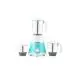Rally Oreo Mixer & Grinder with 3 Stainless Steel Jars| 500w | 3 Jars | Blue