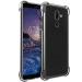 Foso Nokia 7 Plus Transparent Tempered Glass, Thermoplastic Polyurethane Shock Absorbent Back Cover 20.0 x 12.0 x 2 cm