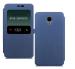 Heartly Meizu M2 Note Faux Leather Blue Back Case Cover