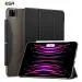 ESR Front & Back Case for iPad Pro 12.9 inch Case, Ascend Trifold Series, (2022/2021, 6th/5th Gen),with Clasp (Black, Hard Case)