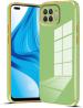 Mintak Oppo F17 Green Silicon 360 Degree Protection and Slim Design Mobile Back Cover