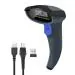 Netum W6X 1D WIRELESS BARCODE SCANNER Black Barcode Scanner Wireless