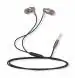 AMS A134 in Ear Wired Earphones with mic | Wired Earphone with 3.5mm Jack Universal Compatibility | White