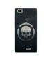 Casotec Skull Pattern Print DesignPrinted Silicon Soft TPU Back Case Cover for Lava V2s