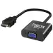 PiBOX India HDMI to VGA, Gold-Plated Male to Female VGA for Computer, Desktop, Laptop, PC, Monitor, Projector, HDTV, Raspberry Pi, Media Players, Xbox - [NOT for VGA to HDMI]