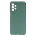 The Hatke Back Cover for Dark Green Spazy Silicone Case for Samsung A13 4G