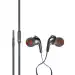 iBall Earwear Gem Wired Earphone with Mic (Metalic Black)