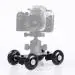 Hiffin Multicolor Photograph Rail Rolling Slider Dolly Skater For DSLR Action Camera Camcorder