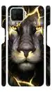 YAPZONE | Lion Lightning | Designer Printed Hard Back Cover for Oppo F17 / F17 Pro Premium & Attractive Case for Your Smartphone