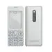 CPK White Plastic Replacement Housing Mobile Body For Nokia 206 Front Back Body
