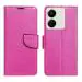 A D Enterprises Net Pink Flip Cover for Redmi 13C 4G | Magnetic Case | Shock Absorbent | Flip Cover Redmi 13C 4G