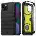 Spigen Geo Armor 360 Black TPU , Polycarbonate and Glass Back Cover Case Compatible with iPhone 13 10 x 4 x 3 cm