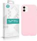 Sprig Liquid Silicone Rose Pink Back Cover For Apple Iphone 11, Iphone 11