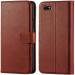 Cloudza Oppo A1K Brown Thermoplastic Polyurethane Mobile Flip Cover