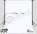 Eloies 8ft x 9ft Polyester Lekra Fabric Backdrop, Fashion Fresh Photography Background Studio Props Photo Booth YouTube Backdrop (Heavy-Duty Thick Fabric) (White)