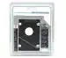 CABLES MASTER Optical Bay 2nd Hard Drive Caddy, 9.5 mm CD/DVD Drive Slot for SSD and HDD