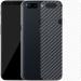 Kite Digital OnePlus 5T Back Screen Protective Film Carbon Fiber Skin Transparent Screen Guard Sticker (Pack of 3)