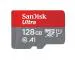 SanDisk Ultra 128GB microSDXC UHS-I, 140MB/s R, memory card, 10 Y Warranty, for Smartphones