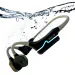 SHIP Marine 360 Pro Series Waterproof Bone Conduction Open-Ear Headphones | Built-in 32GB Memory | Sweatproof | IPX68 Bluetooth Headphones for Running, Cycling, Swimming (Pitch Black & Smokey Grey)